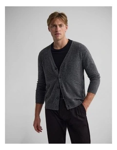 Leopold Cardigan in Charcoal