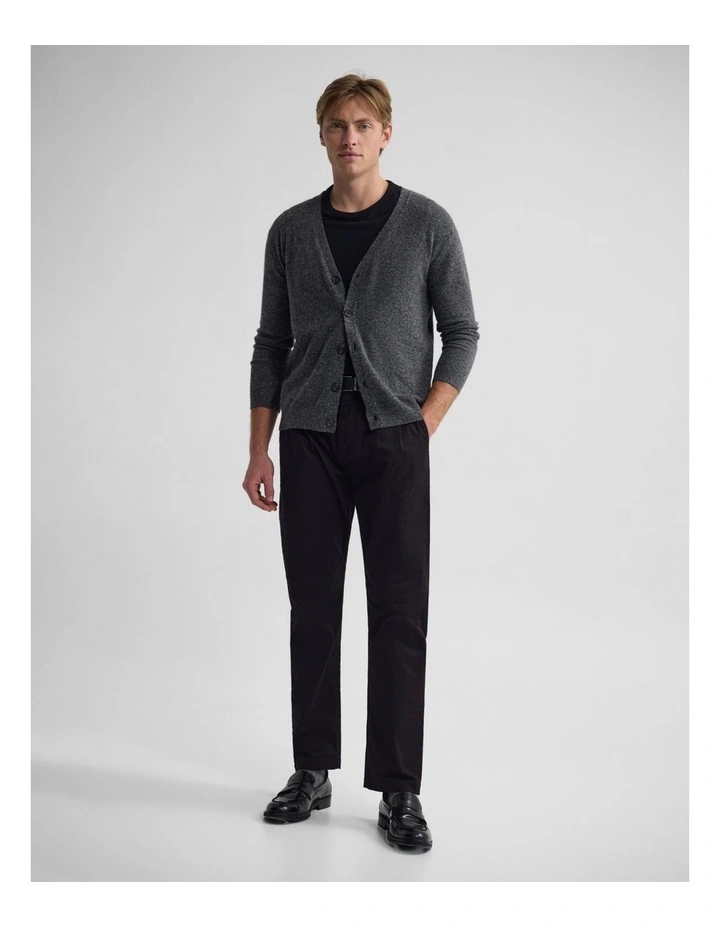 Leopold Cardigan in Charcoal image 5