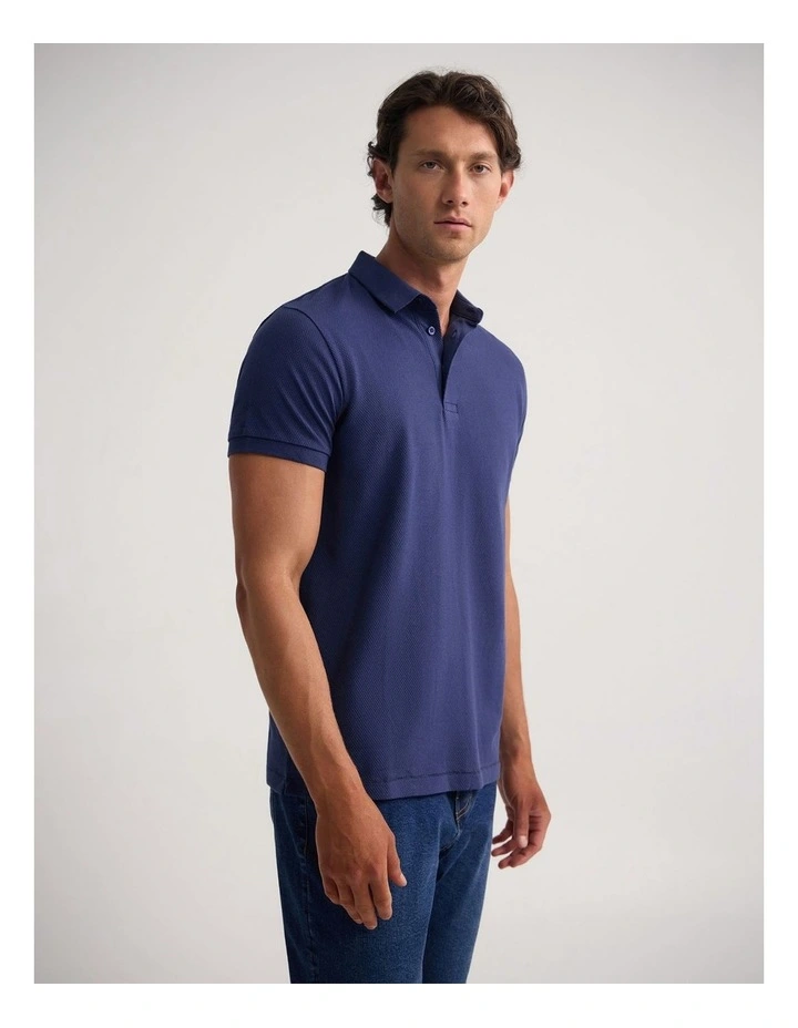 Austin Polo in Navy image 3