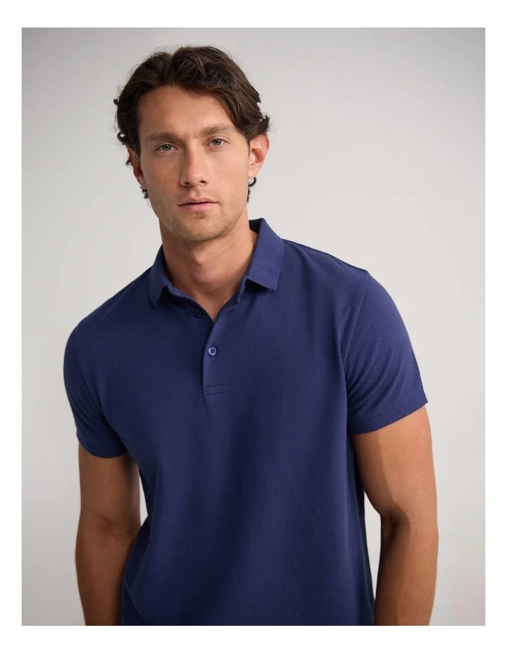 Austin Polo in Navy image 4