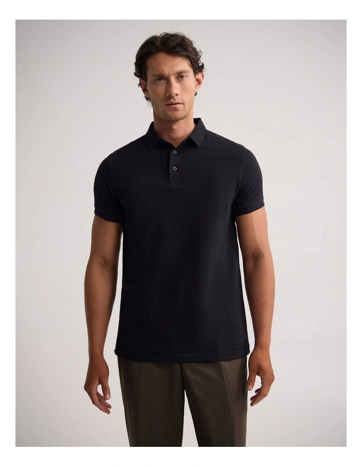 Austin Polo in Black image 1