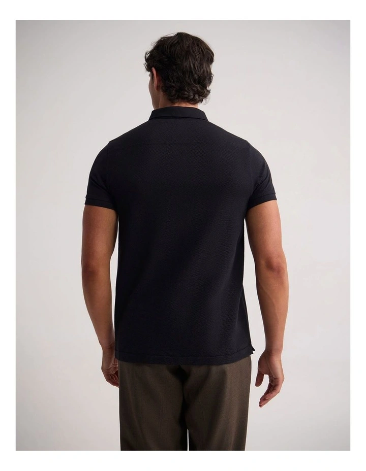 Austin Polo in Black image 2