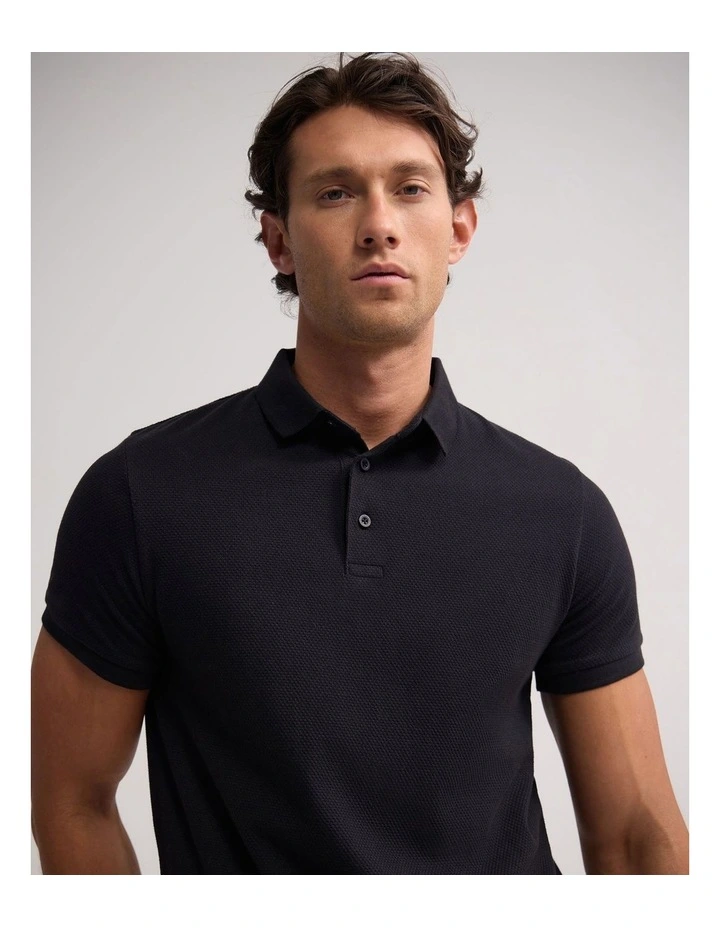 Austin Polo in Black image 4
