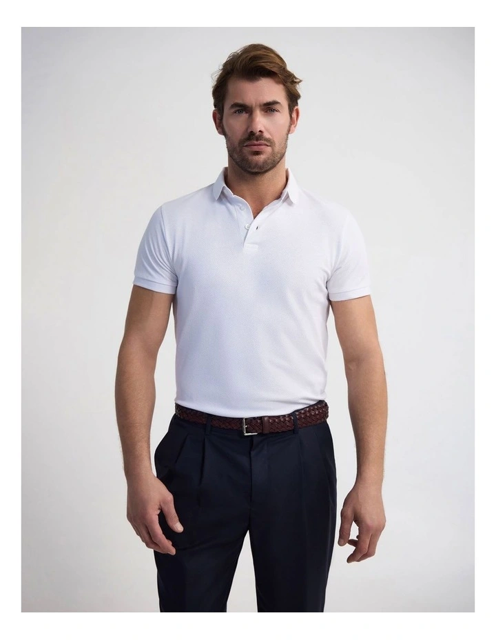 Austin Polo in White image 1