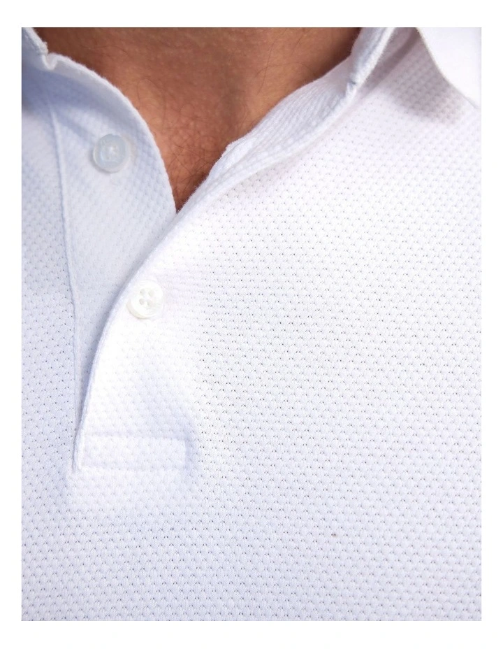Austin Polo in White image 6
