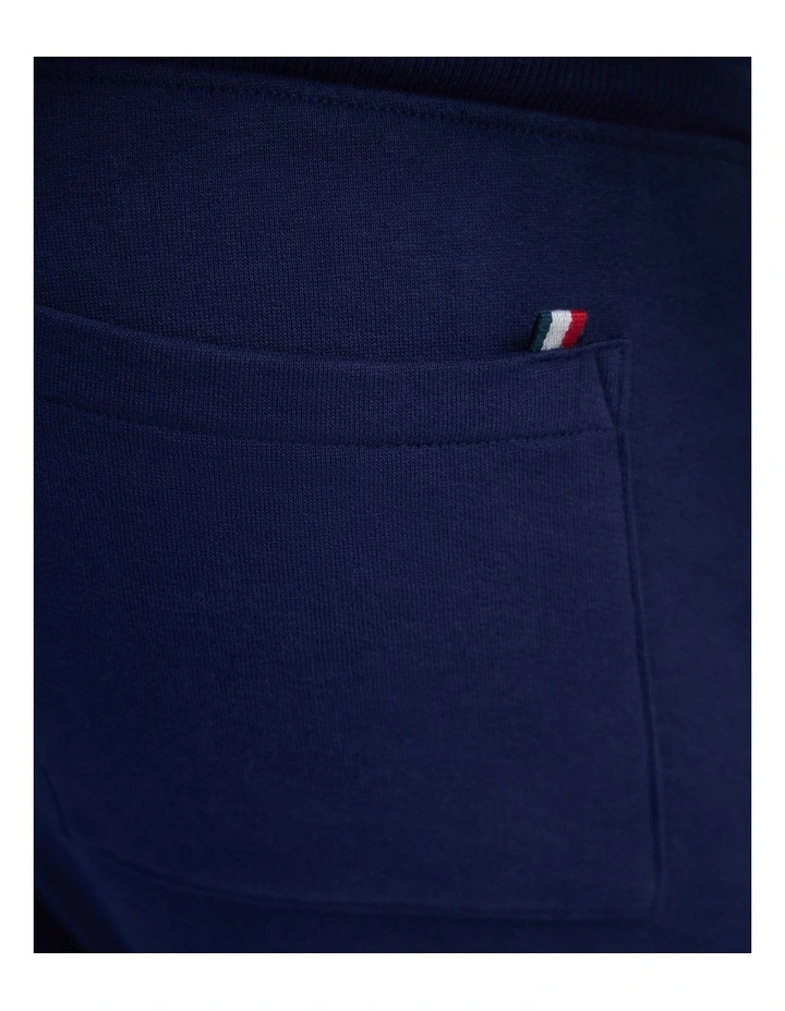 Mikale Track Pants in Dark Navy image 6