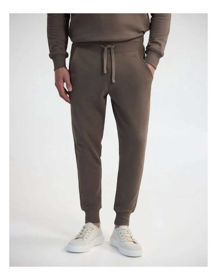 Mikale Track Pants in Mocha image 1