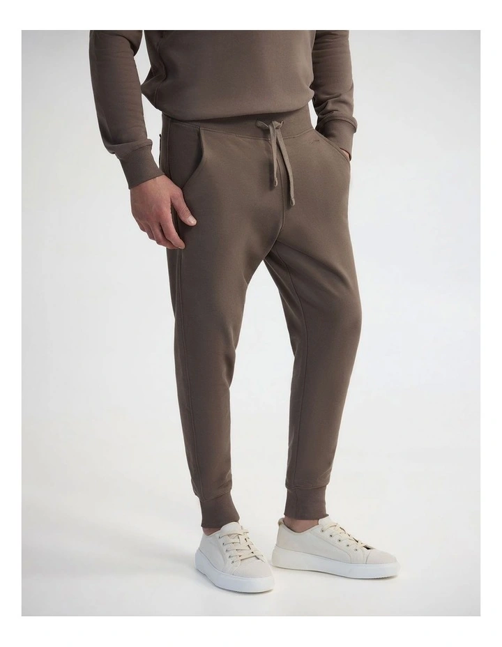 Mikale Track Pants in Mocha image 3