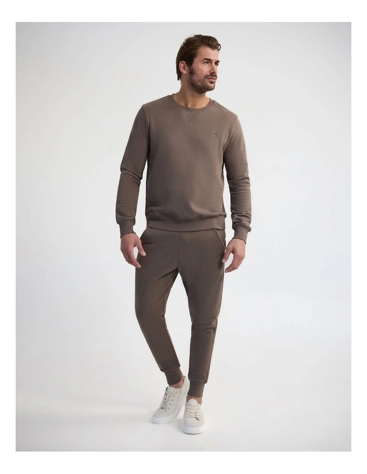 Mikale Track Pants in Mocha image 5