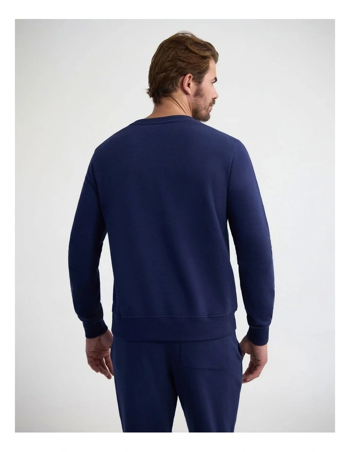 Lars Sweatshirt in Navy image 2