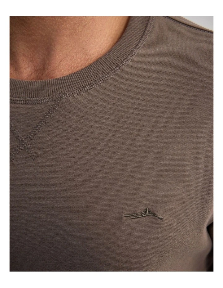 Lars Sweatshirt in Mocha image 6