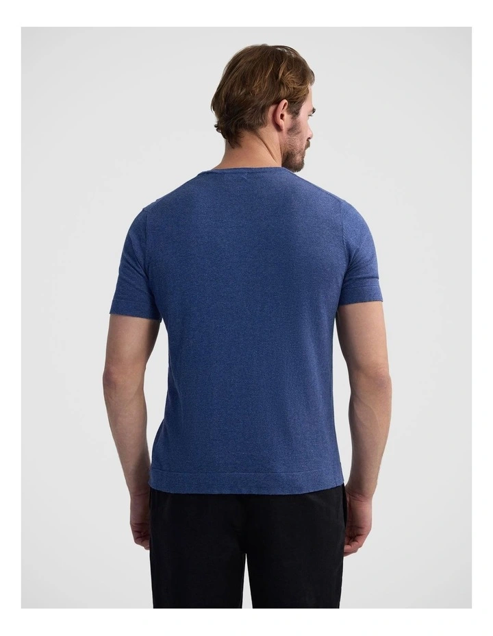 Theodore Crew Neck Knitted T-Shirt image 2