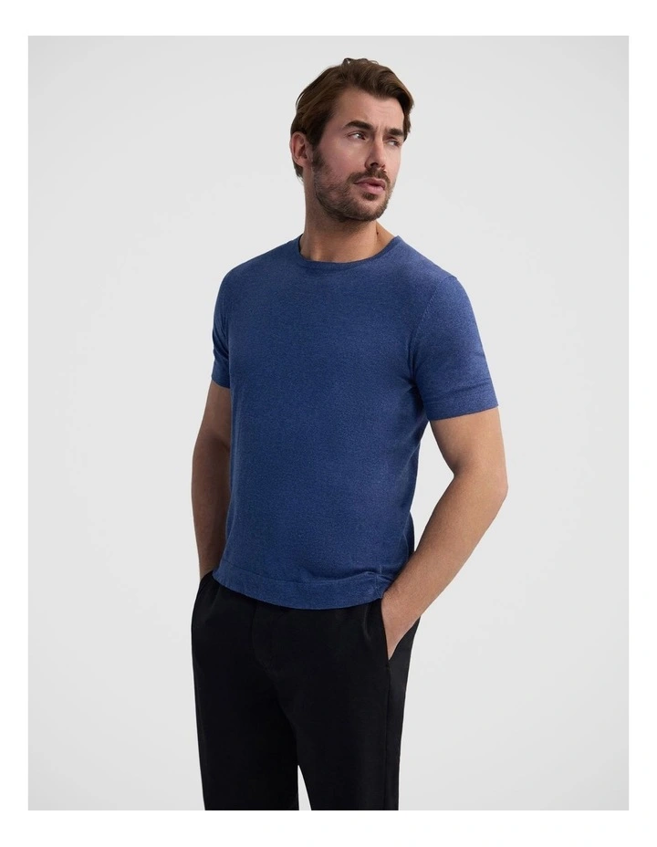 Theodore Crew Neck Knitted T-Shirt image 3