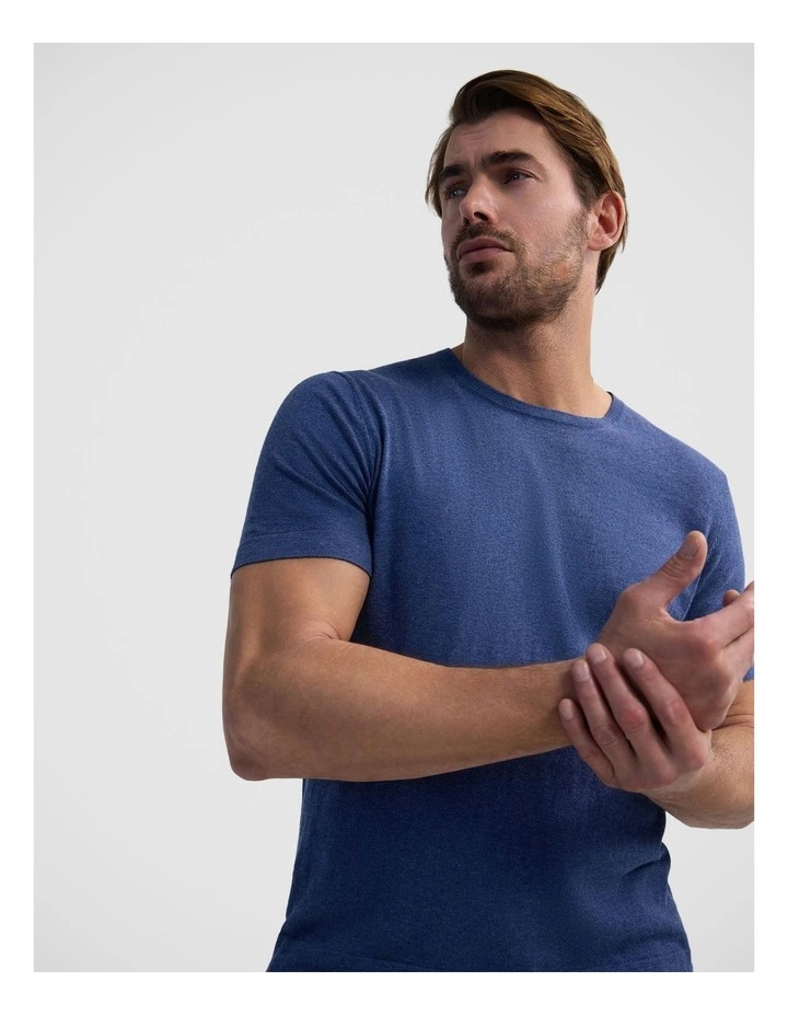 Theodore Crew Neck Knitted T-Shirt image 4