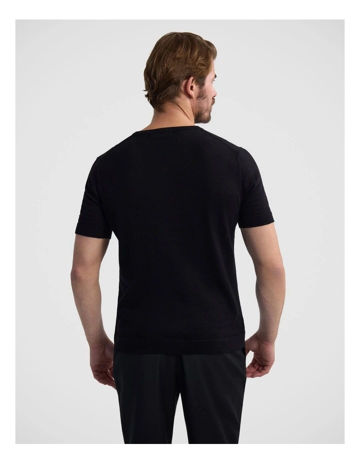 Theodore Crew Neck Knitted T-Shirt image 2