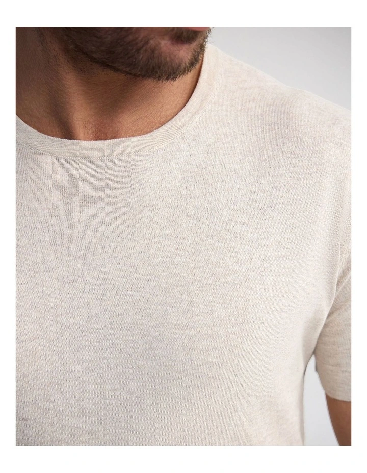 Theodore Crew Neck Knitted T-Shirt image 6