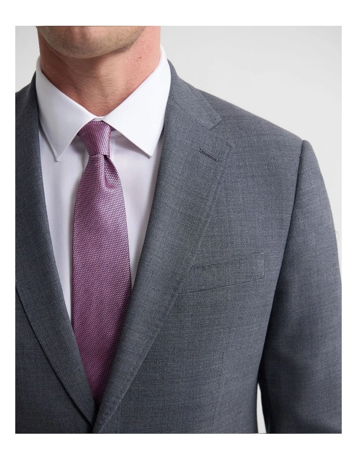 Byron Wool Suit Jacket in Charcoal image 6