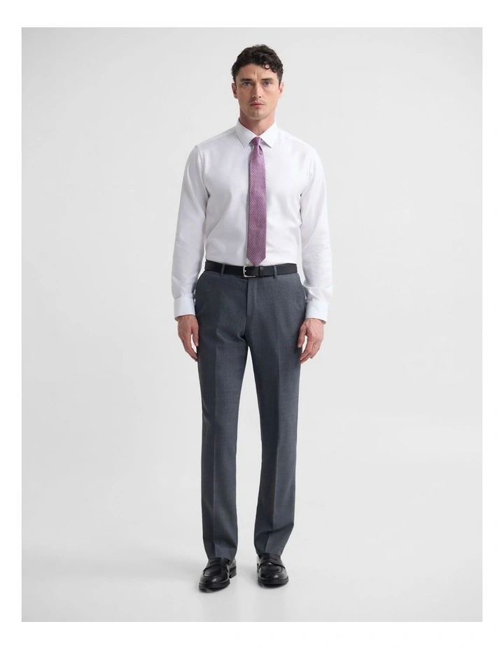Byron Wool Suit Trousers in Charcoal image 1