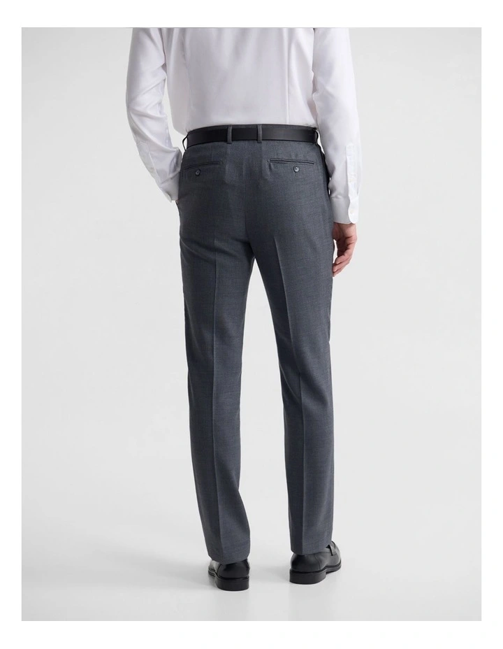 Byron Wool Suit Trousers in Charcoal image 3
