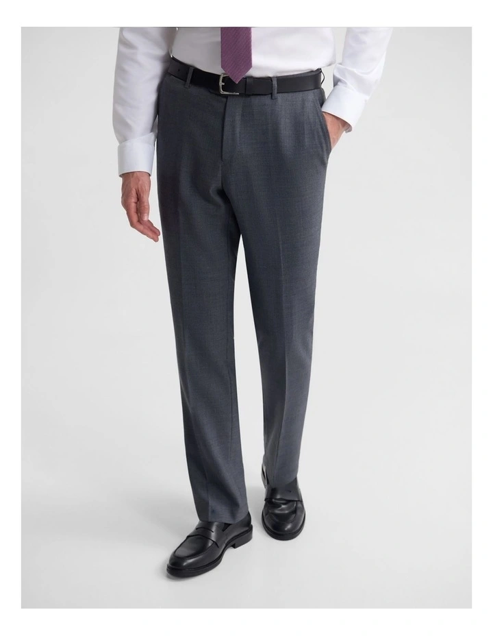 Byron Wool Suit Trousers in Charcoal image 5