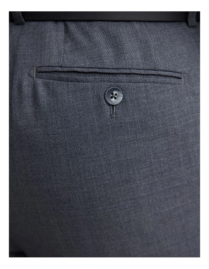 Byron Wool Suit Trousers in Charcoal image 6