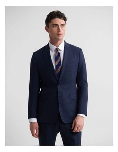 Hopkins Wool Suit Jacket in Navy