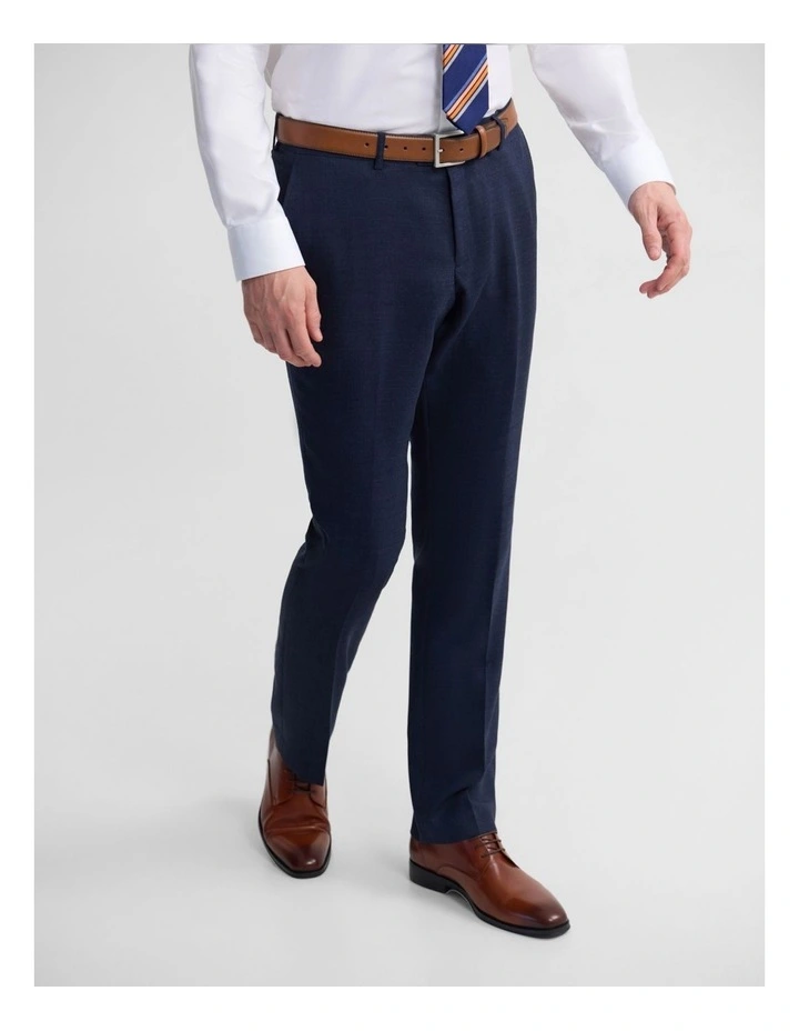 Hopkins Wool Suit Trousers in Navy image 5