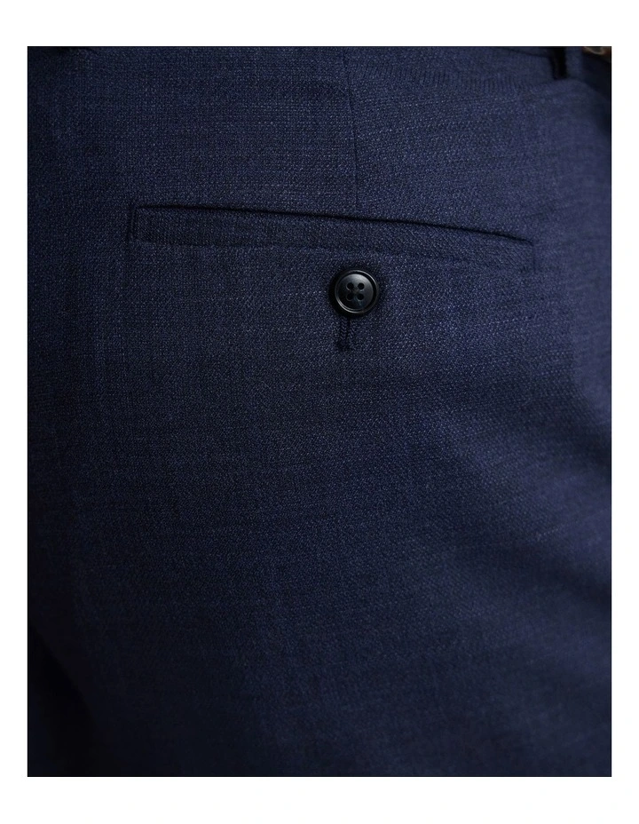 Hopkins Wool Suit Trousers in Navy image 6