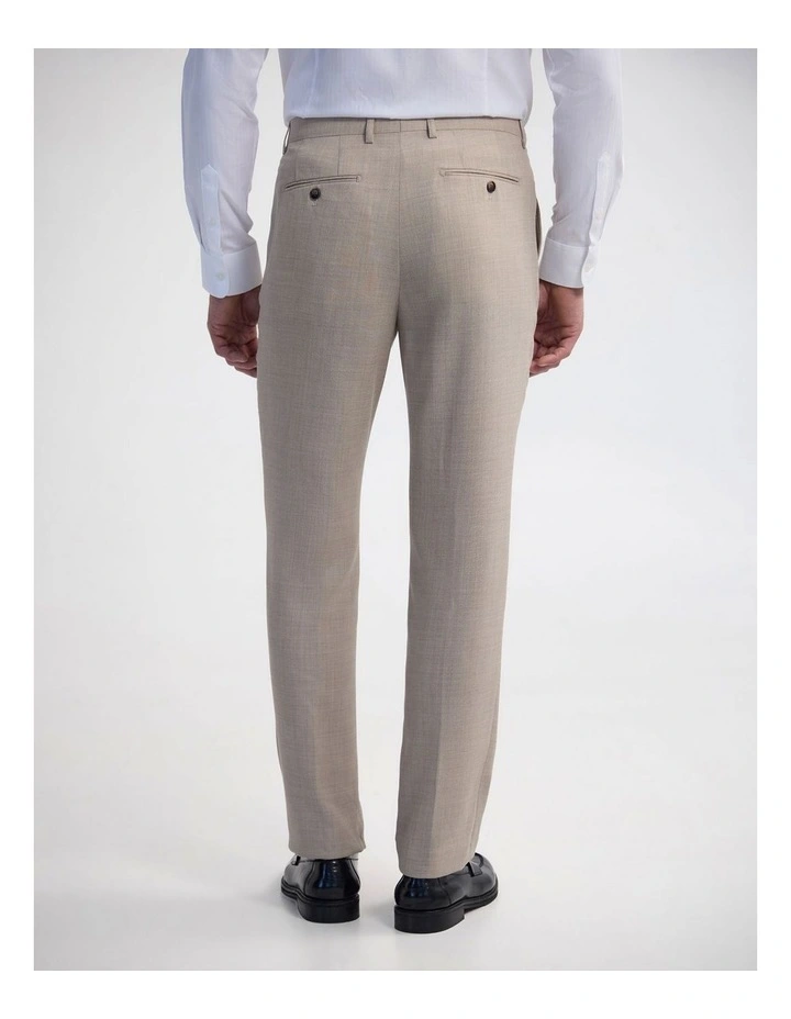 Byron Wool Suit Trousers in Sand image 2
