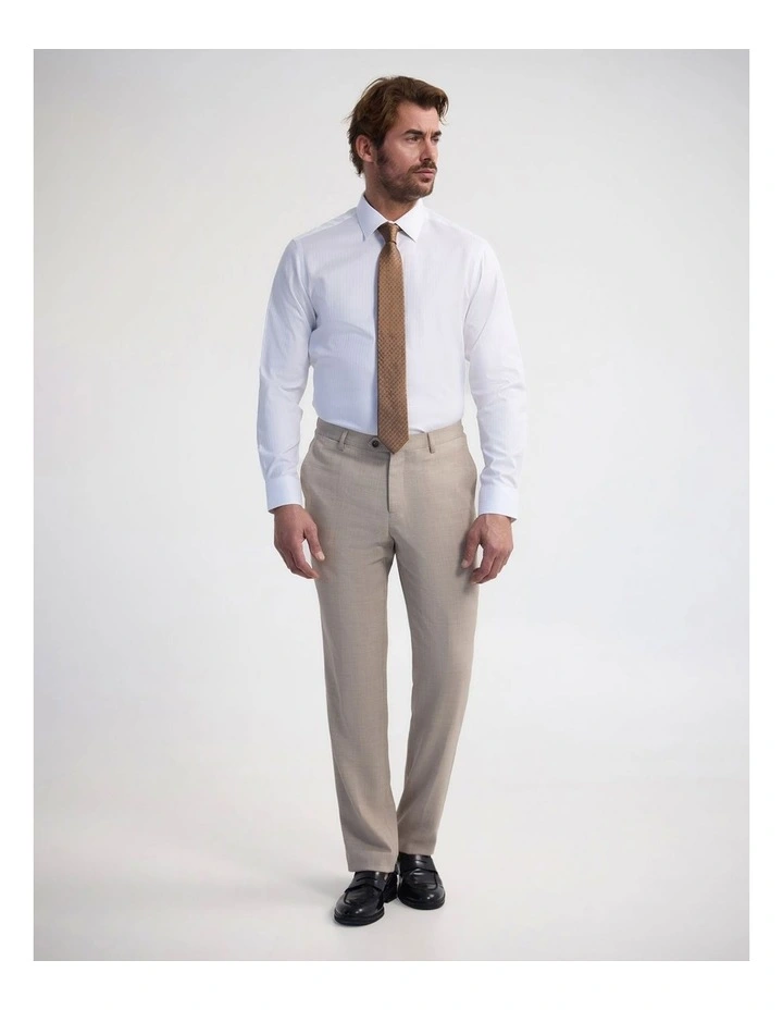 Byron Wool Suit Trousers in Sand image 5