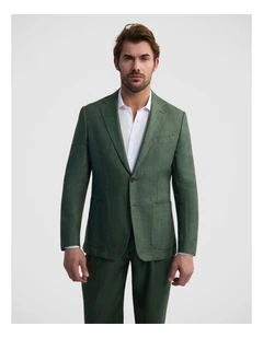 Wordsworth French Linen Blazer in Green