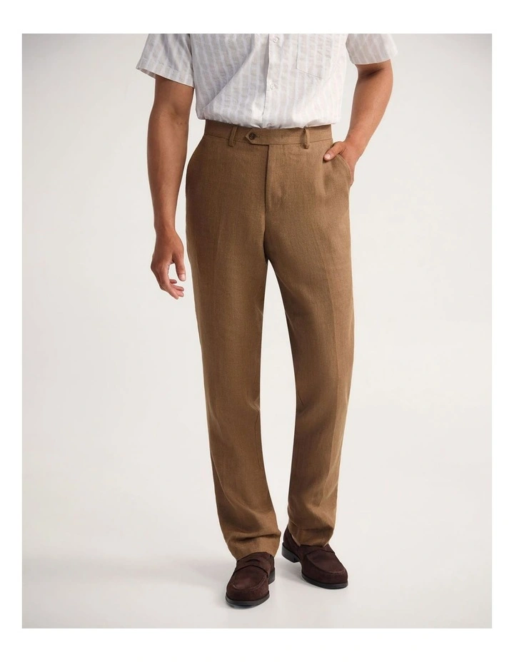 Byron Side Tab Pant in Mocha image 1
