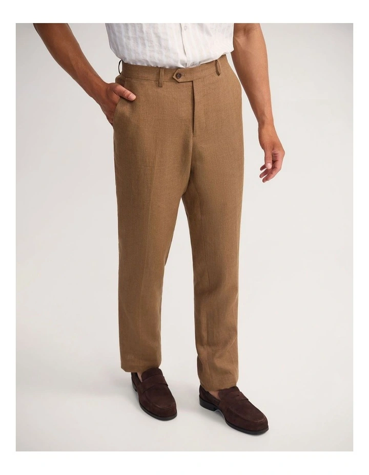 Byron Side Tab Pant in Mocha image 4
