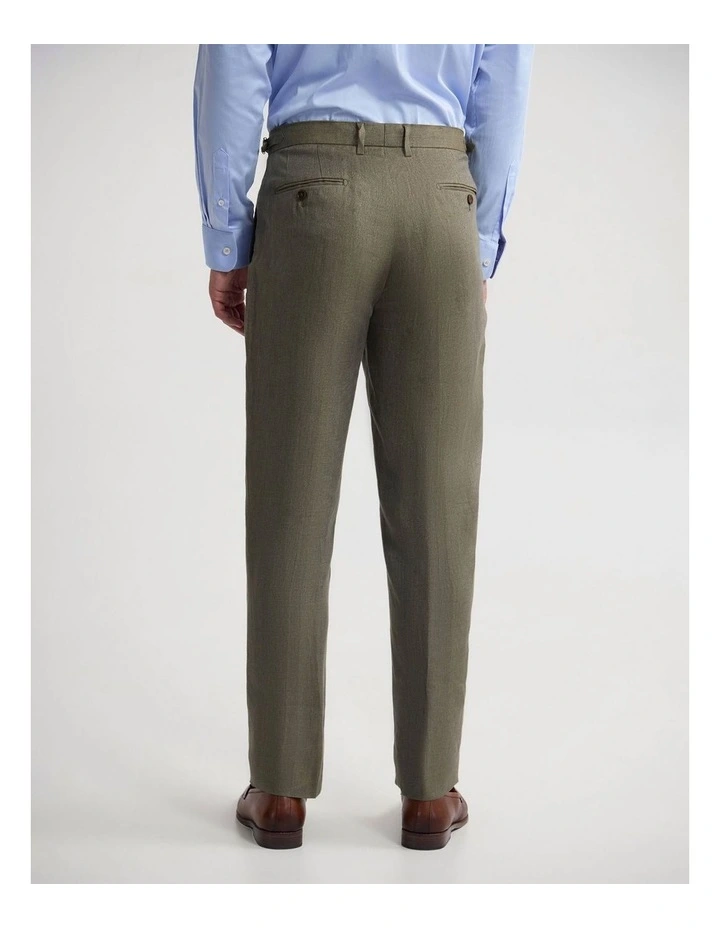 Byron Side Tab Pant in Green image 2