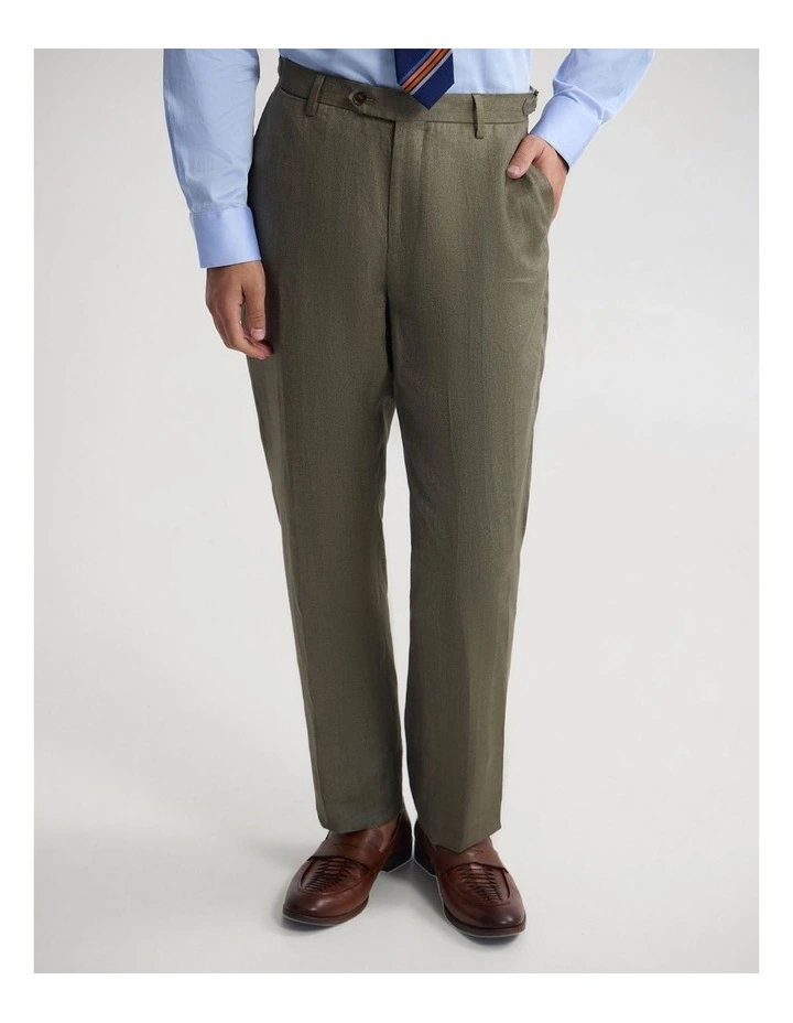 Byron Side Tab Pant in Green image 5