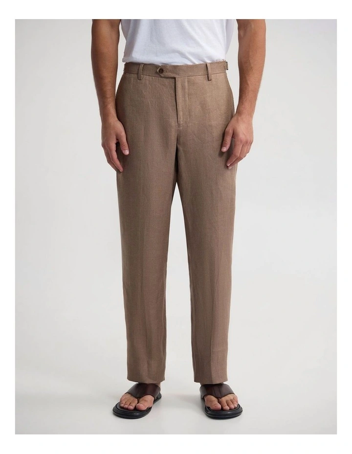 Byron Side Tab Pant in Bark image 1
