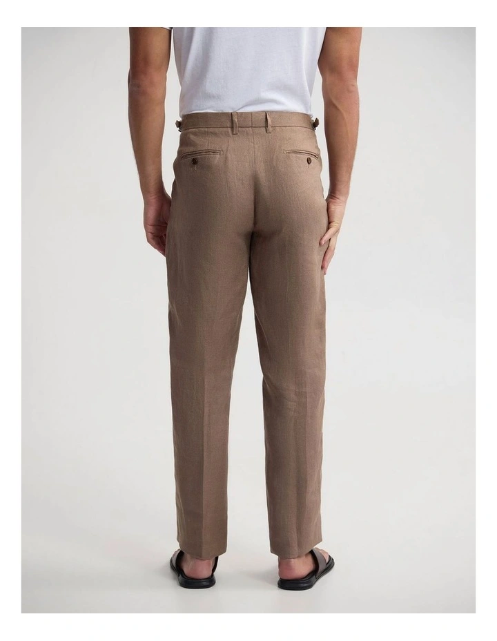 Byron Side Tab Pant in Bark image 2
