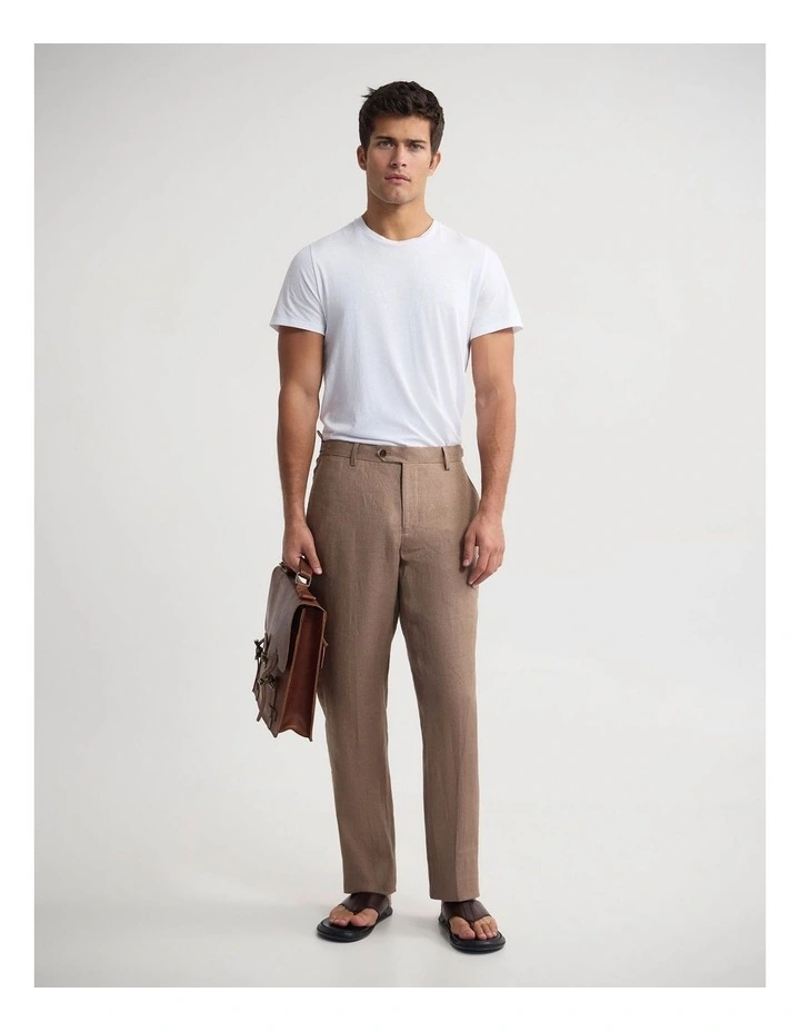 Byron Side Tab Pant in Bark image 3