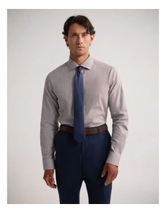 Trafalgar Slim Fit Shirt in Brown