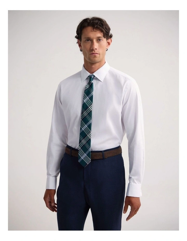 Islington French Cuff Classic Shirt in White image 1