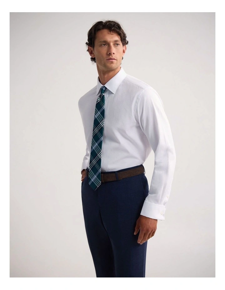 Islington French Cuff Classic Shirt in White image 3