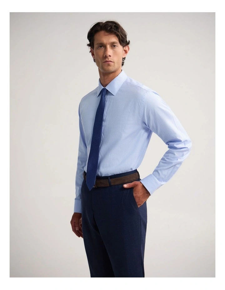 Islington Classic Fit Shirt in Blue image 3