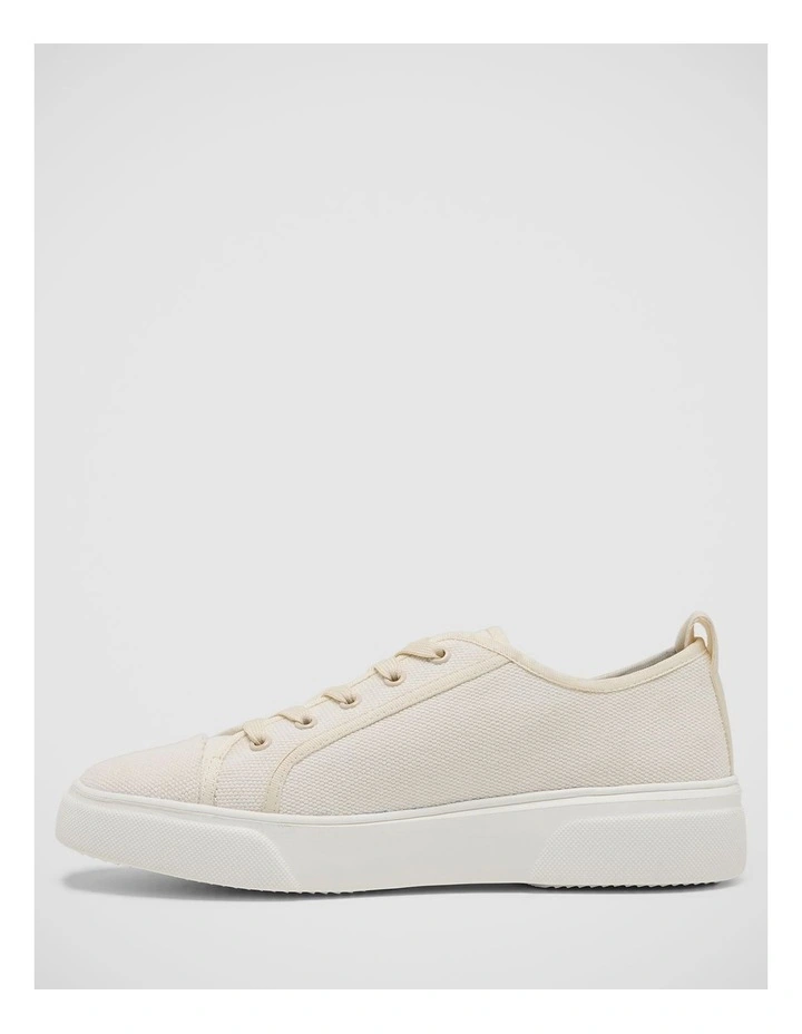 Cassio Canvas Trainer in Plaster image 2