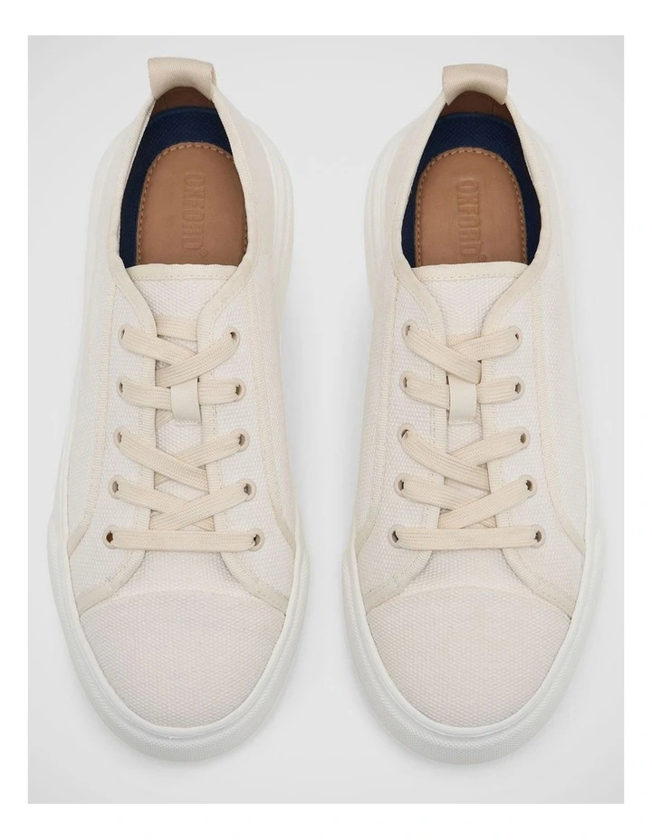 Cassio Canvas Trainer in Plaster image 5