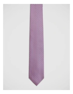 Owen Silk 7Cm Tie in Pink