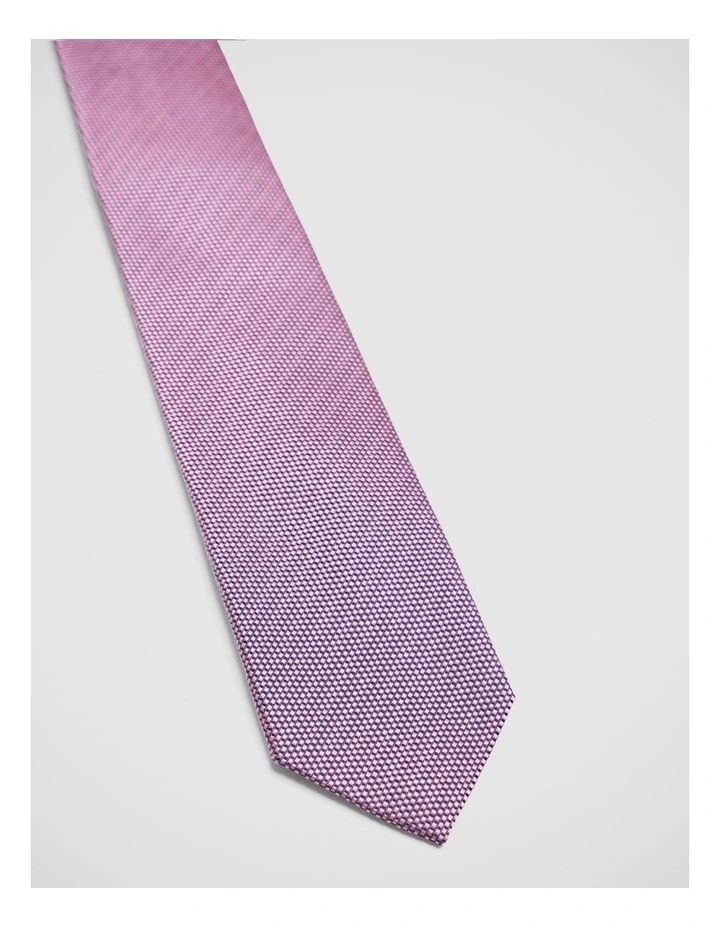 Owen Silk 7Cm Tie in Pink image 2