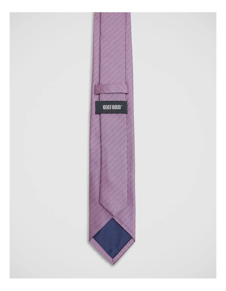 Owen Silk 7Cm Tie in Pink image 3