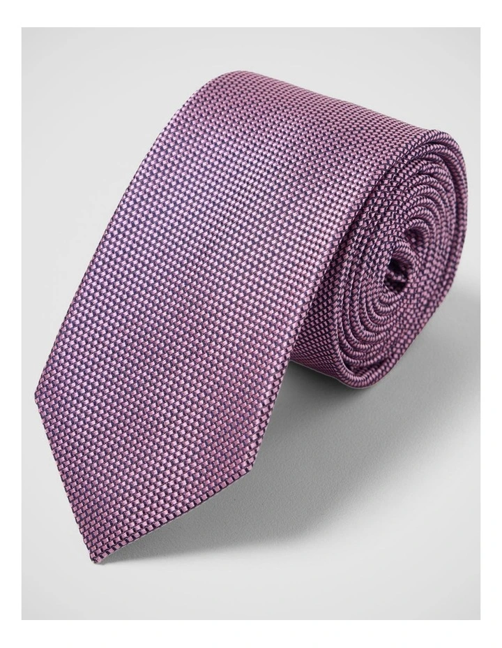 Owen Silk 7Cm Tie in Pink image 4