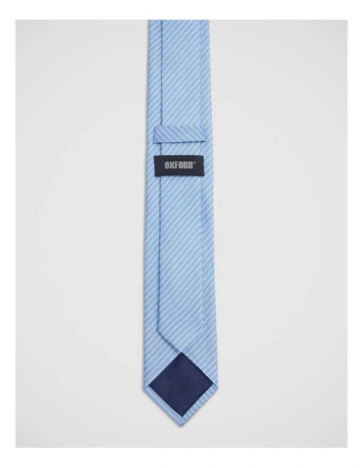 Fredric Refined Block Silk 7Cm Tie in Blue image 3
