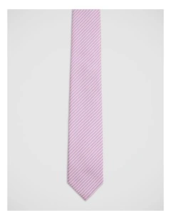Fredric Refined Block Silk 7Cm Tie in Pink